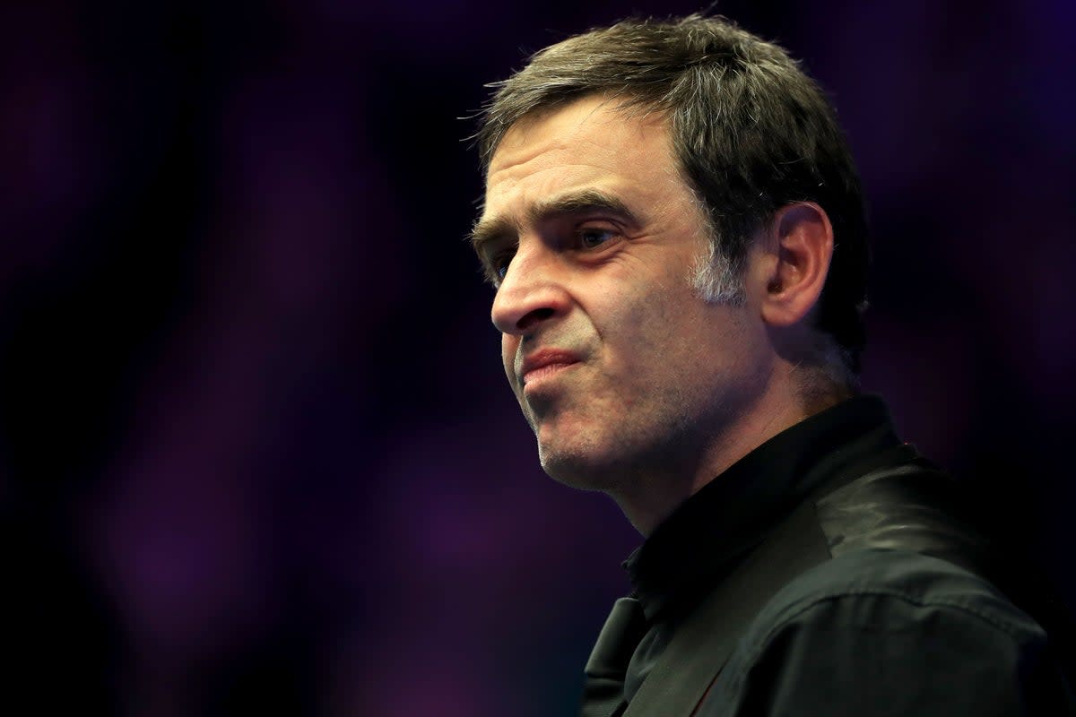 Ronnie O’Sullivan suggested that players were afraid to speak out against the sport  (PA Wire)