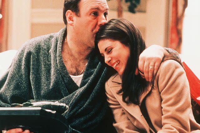 Barry Wetcher/Hbo/Kobal/Shutterstock James Gandolfini and Jamie-Lynn Sigler on play father and daughter on "The Sopranos."