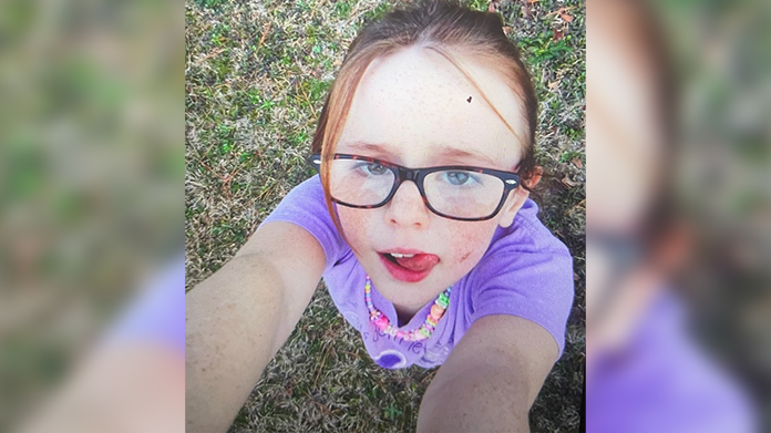 An Amber Alert was issued for 8-year-old Callie Holloman on Wednesday (North Carolina Center for Missing Persons)