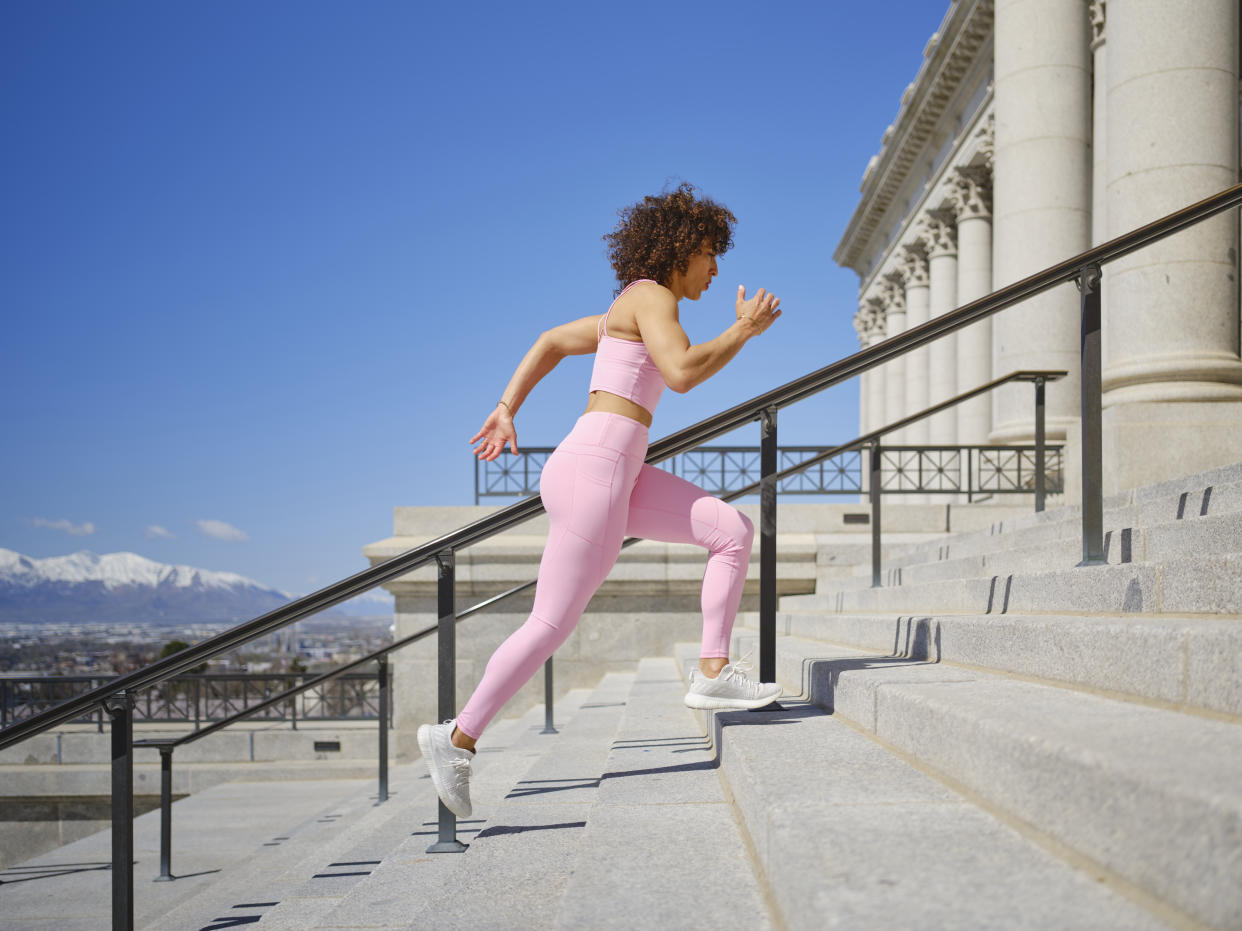 Experts share why stair climbing is good for you — and how to get more out of it.