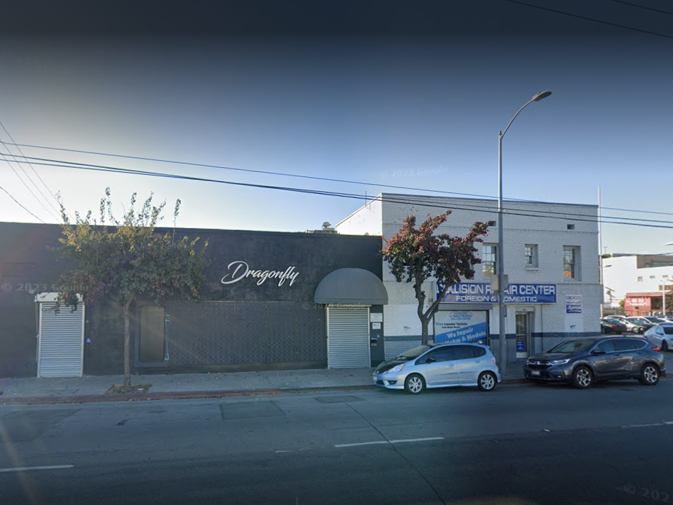 The Dragonfly club in Hollywood, Los Angeles (Google Maps)