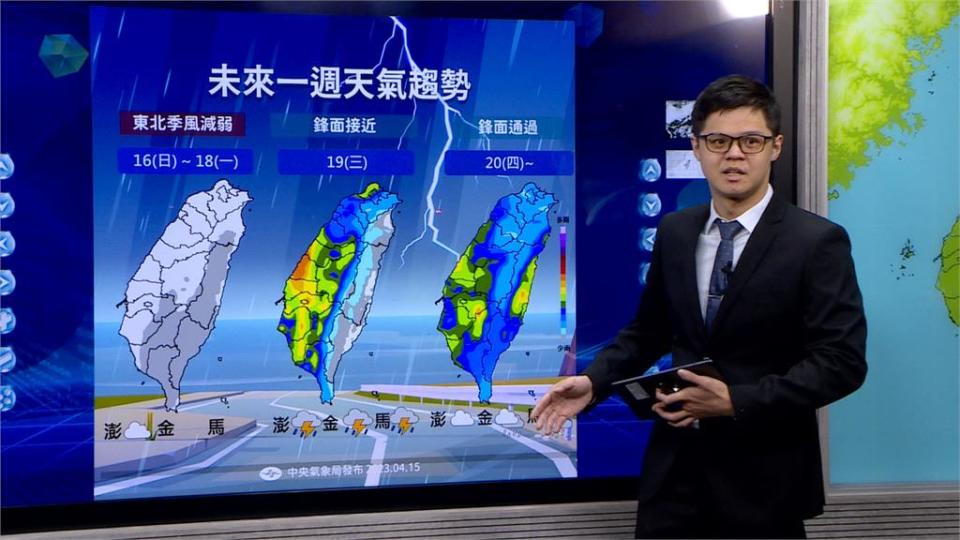 鋒面報到！北部、東北部短暫陣雨　石門、寶二水庫施放人造雨焰劑增雨