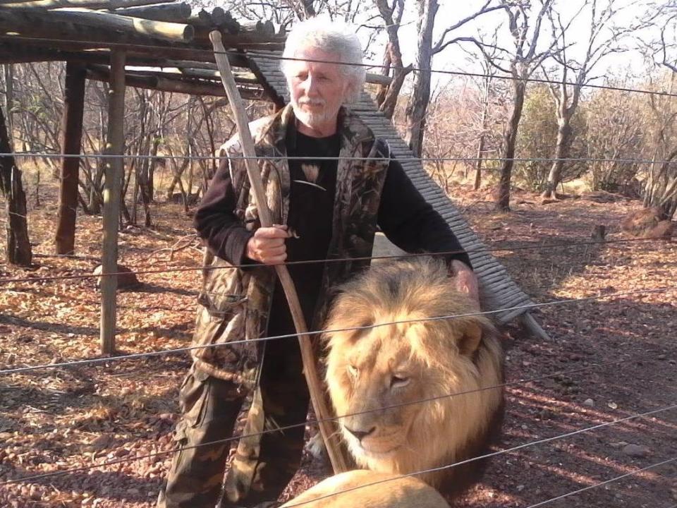 The 70-year-old was known as the 'Lion Man': Facebook/Mahala View Lion Game Lodge