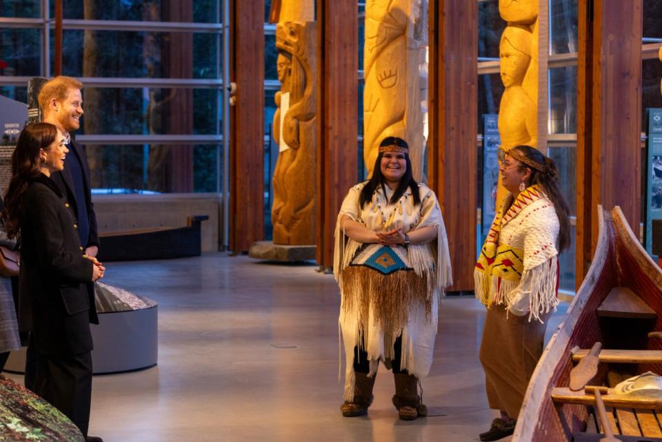 prince harry meghan squamish lilwat cultural centre