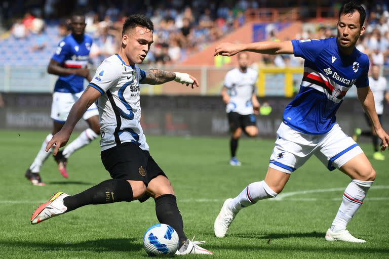 Lautaro Martinez volvió a Inter y marcó un tanto para el campeón italiano