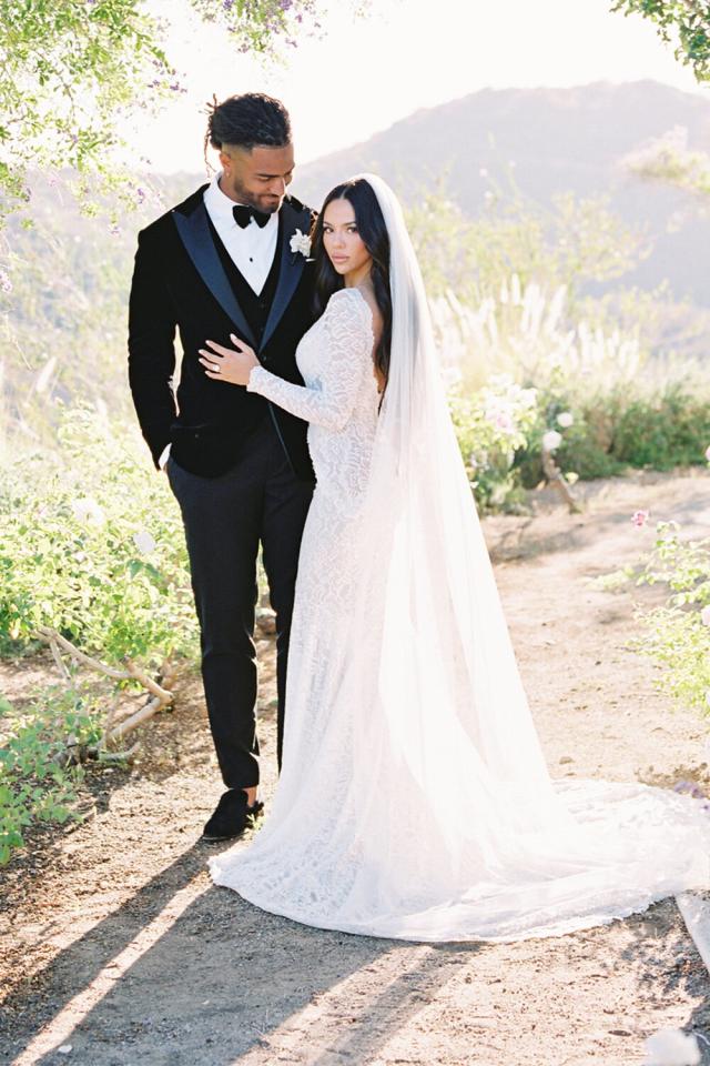 NFL Star Fred Warner and Bachelor Alum Sydney Hightower Say 'I Do' — See  the Photos!