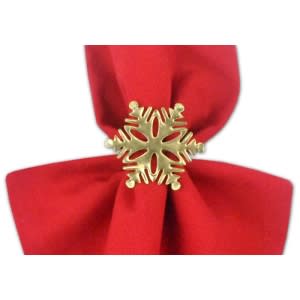 snowflake napkin ring