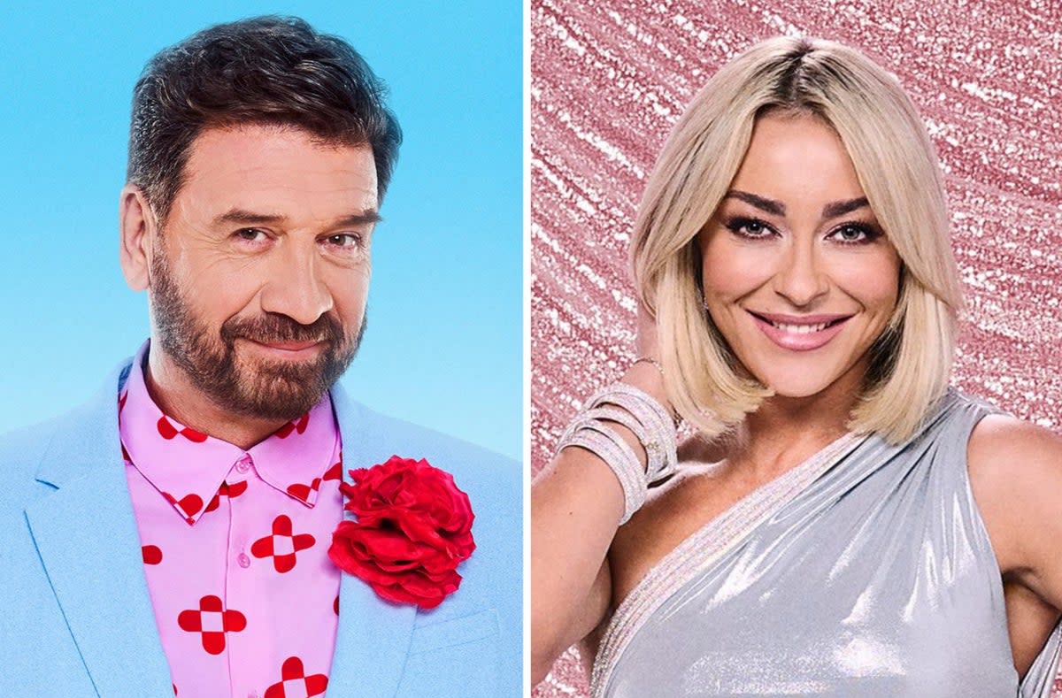 Nick Knowles danse avec Luba Mushtuk (BBC)