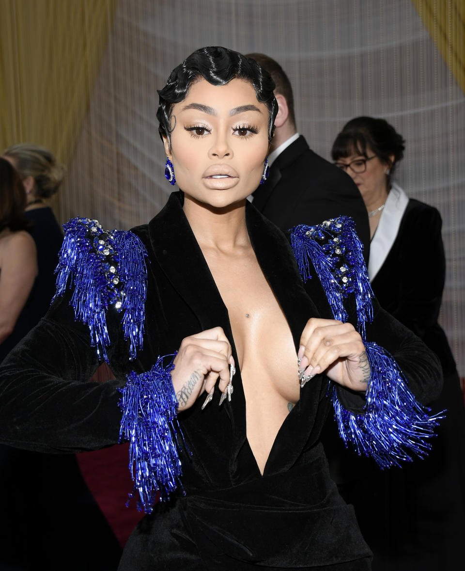 Blac Chyna attends the 92nd Annual Academy Awards at Hollywood and Highland on February 09, 2020 in Hollywood, California. 