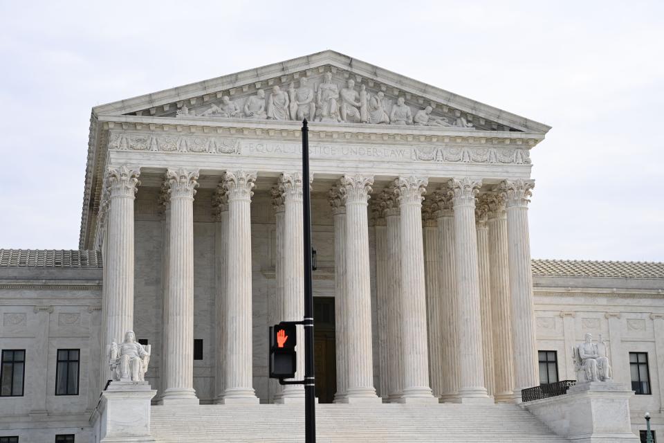 <p>File Image: The US Supreme Court is seen in Washington, DC on 7 December 2020</p> (AFP via Getty Images)