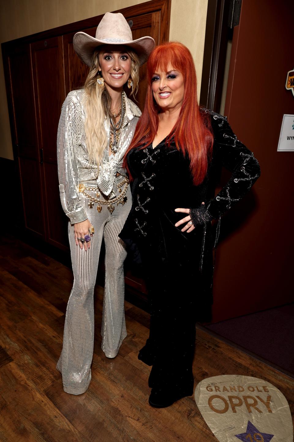 Wilson with country icon Wynonna Judd at the 2023 People's Choice Country Awards