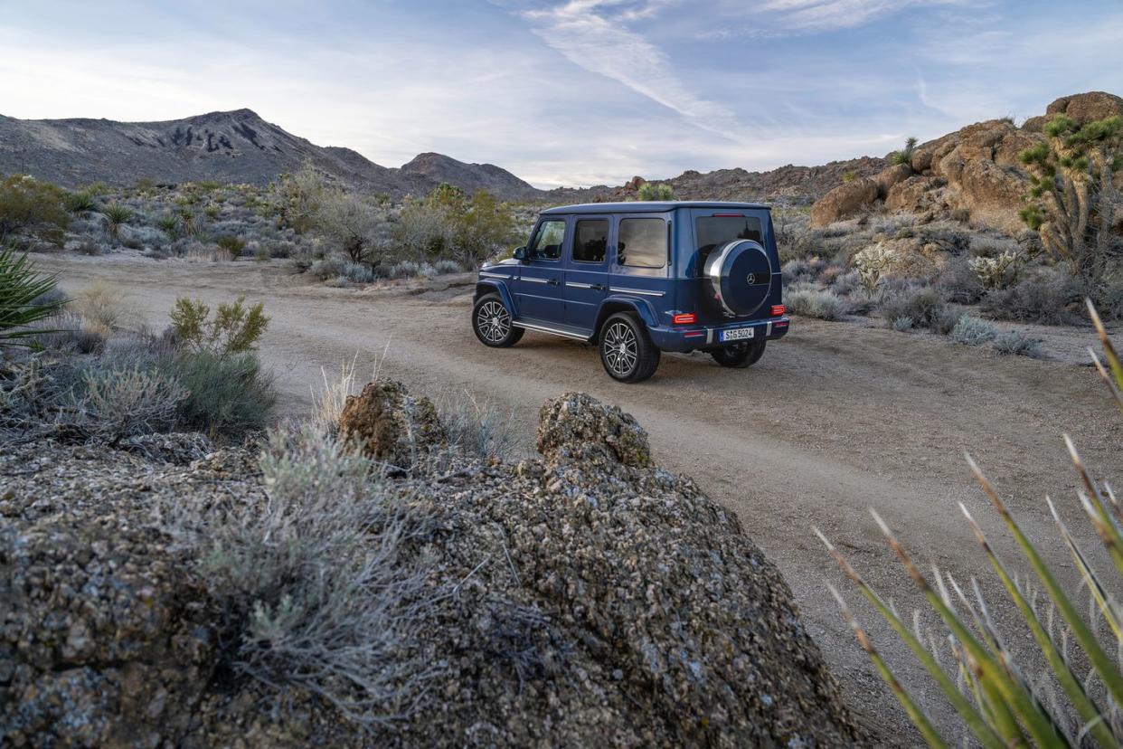 2025 mercedes benz g550 rear