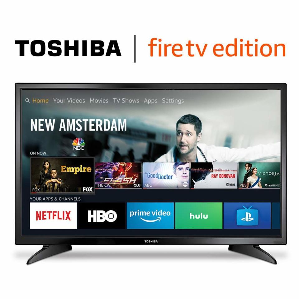 Toshiba 32-inch 720p HD Smart LED Fire TV Edition. (Photo: Amazon)