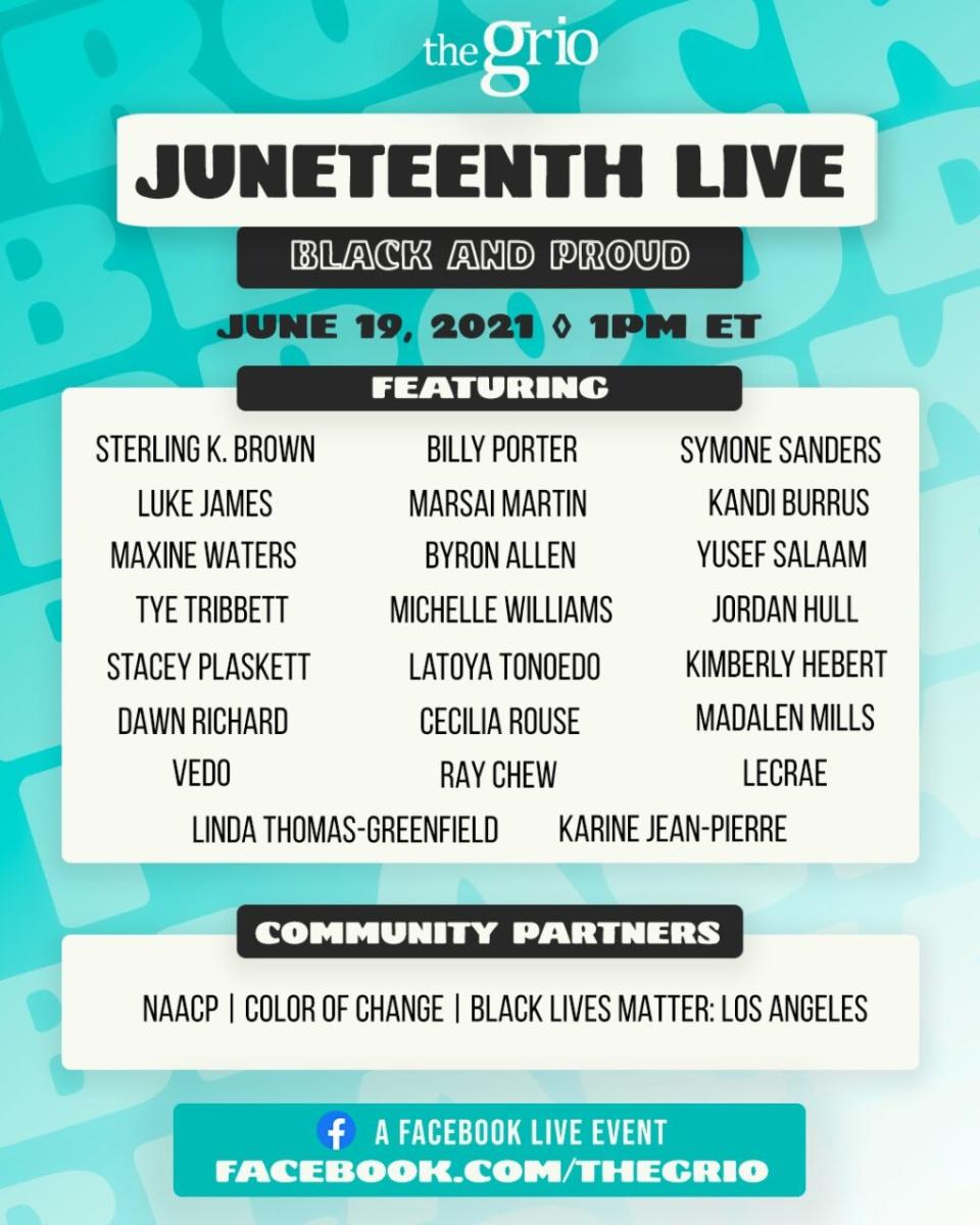 Juneteenth Live thegrio.com 