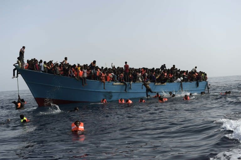 The Libyan coast guard has recently begun carrying out its own operations at sea, towing migrant dinghies headed for Europe back to shore and locking up those recovered in centres which are renowned for human rights abuses