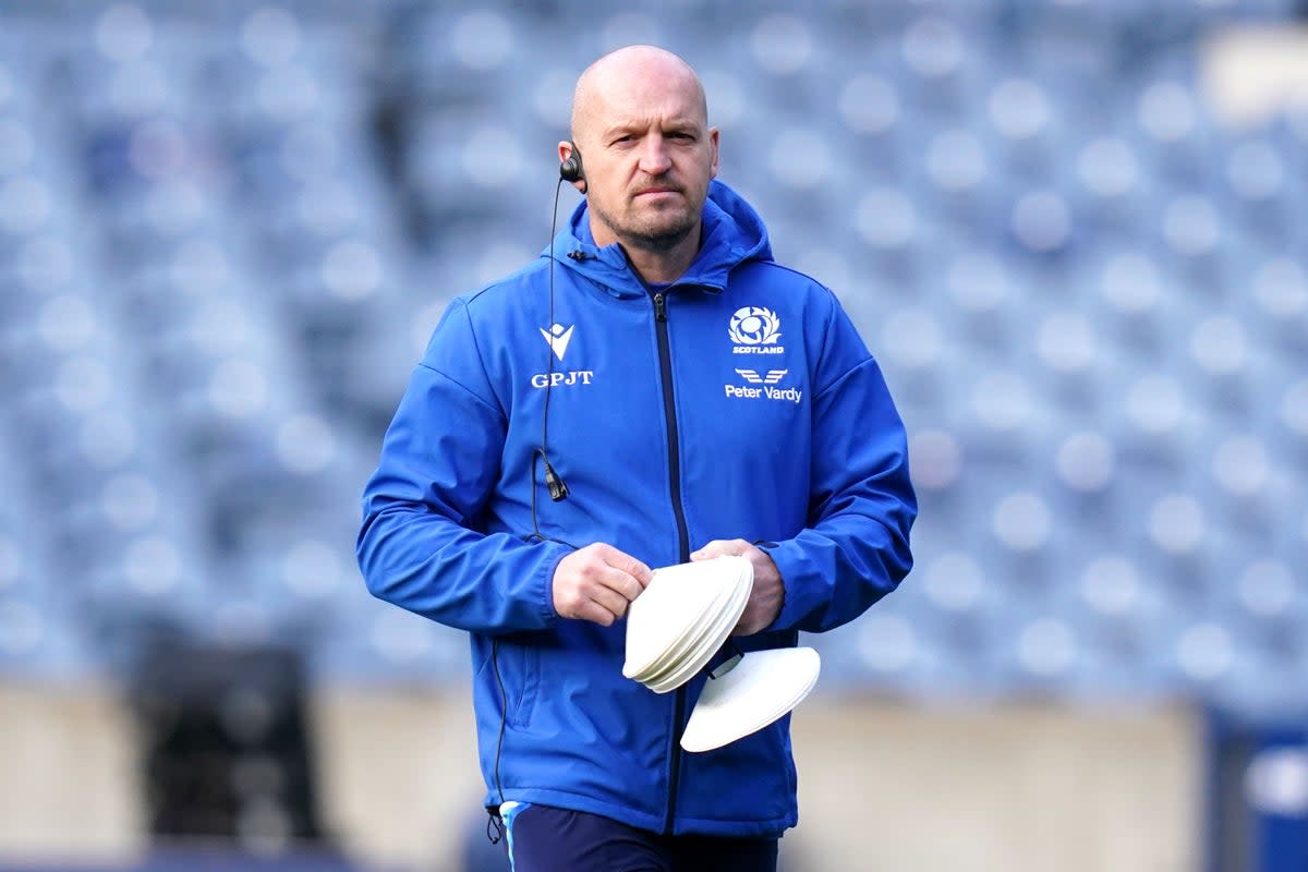 Scotland boss Gregor Townsend is preparing his team for opening Six Nations games against England and Wales (Jane Barlow/PA) (PA Wire)