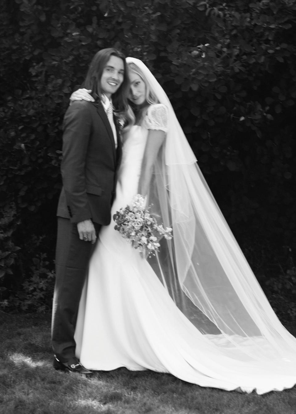 How Model Clara Paget Realized Her Dream Wedding Dress From a Napkin Sketch