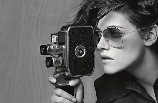 Kristen Stewart Chanel eyewear campaign.