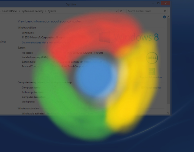 Chrome on Windows