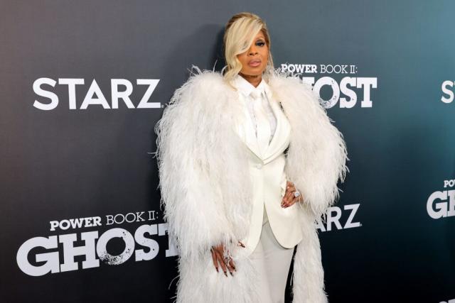 Power Book II Ghost Mary J. Blige White Coat