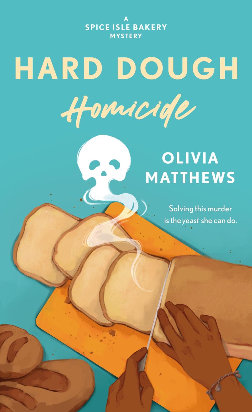 Second in the series, “Hard Dough Homicide" (St. Martin's Paperback, $8.99) by Olivia Matthews.