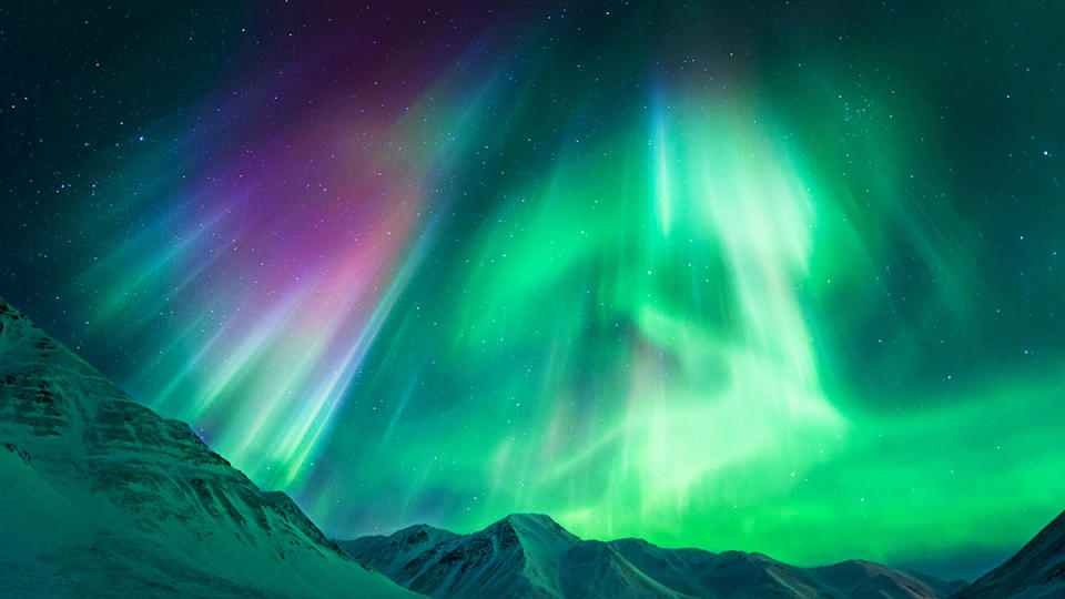 Northern lights in Alaska