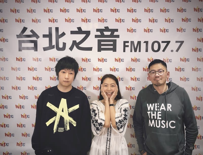 五月天阿信、陳綺貞、葛大為一起對談。（圖／Hit Fm）