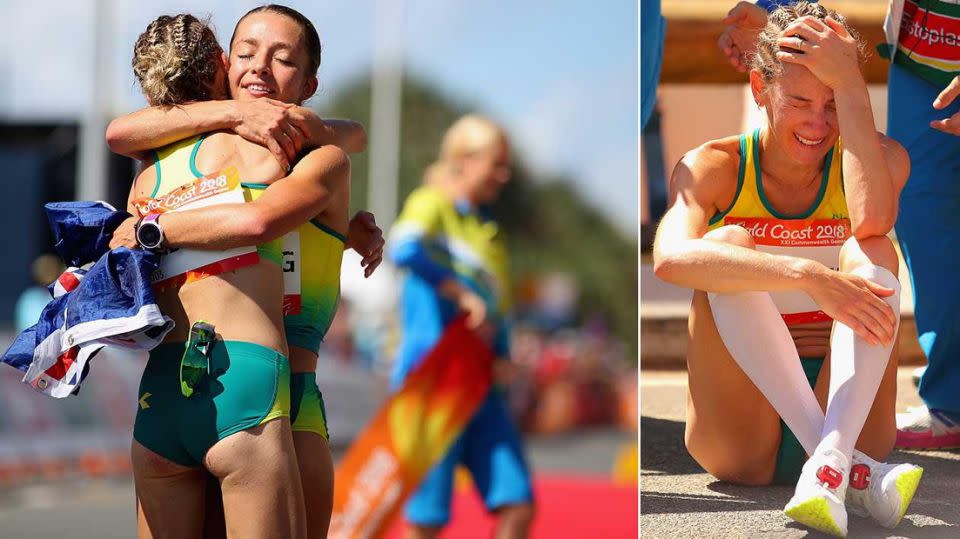 The agony and the ecstasy of competitive sport. Pic: Getty