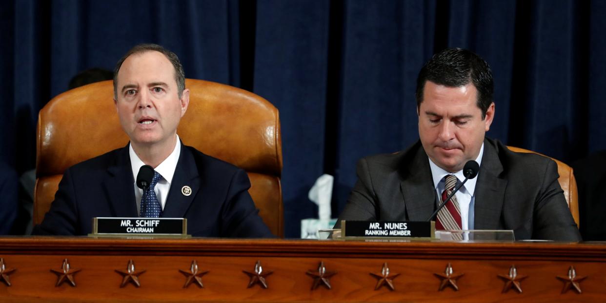 Adam Schiff and Devin Nunes