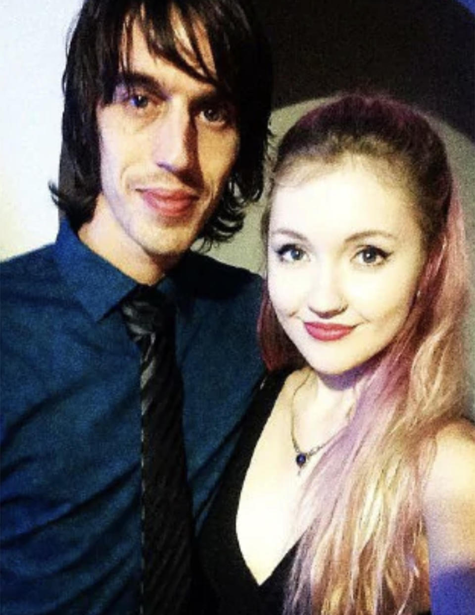 Marco Heidenreich (left) with his late girlfriend, Toyah Cordingley (right) who was murdered a year ago