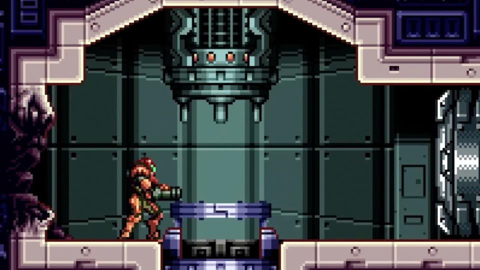 Samus in Metroid Fusion