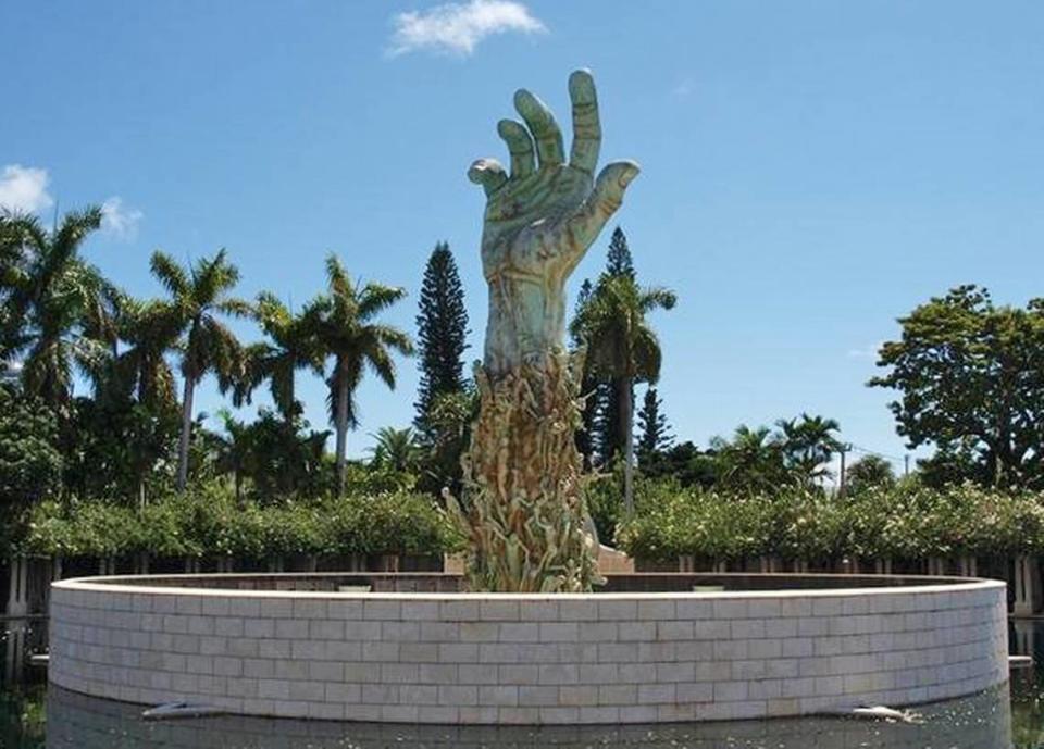 The Holocaust Memorial Miami Beach at 1933-1945 Meridian Ave.