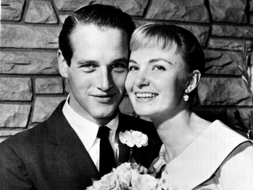 Paul Newman and Joanne Woodward