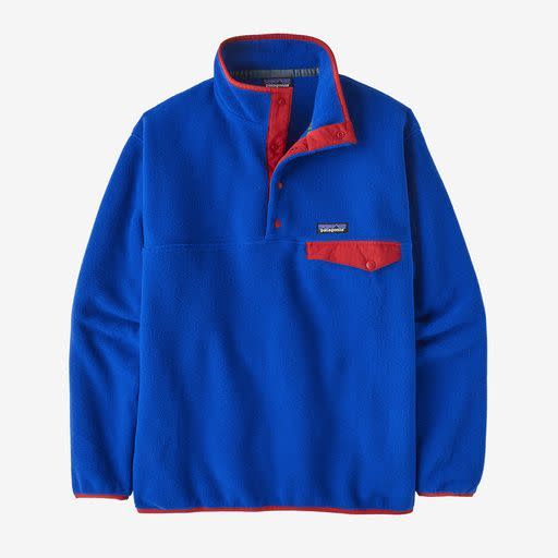 <p><a href="https://go.redirectingat.com?id=74968X1596630&url=https%3A%2F%2Fwww.patagonia.com%2Fproduct%2Fmens-synchilla-snap-t-fleece-pullover%2F195699990449.html&sref=https%3A%2F%2F" rel="nofollow noopener" target="_blank" data-ylk="slk:Shop Now;elm:context_link;itc:0;sec:content-canvas" class="link ">Shop Now</a></p><p>Synchilla Snap-T Fleece Pullover</p><p>patagonia.com</p><p>$73.99</p>