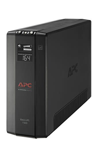 APC UPS 1500VA UPS Battery Backup and Surge Protector, BX1500M Backup Battery Power Supply, AVR…