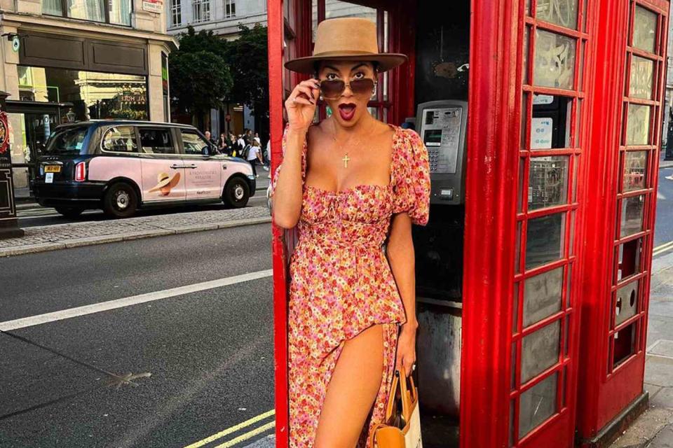 <p>Nicole Scherzinger Instagram</p> Nicole Scherzinger is settling into London life 