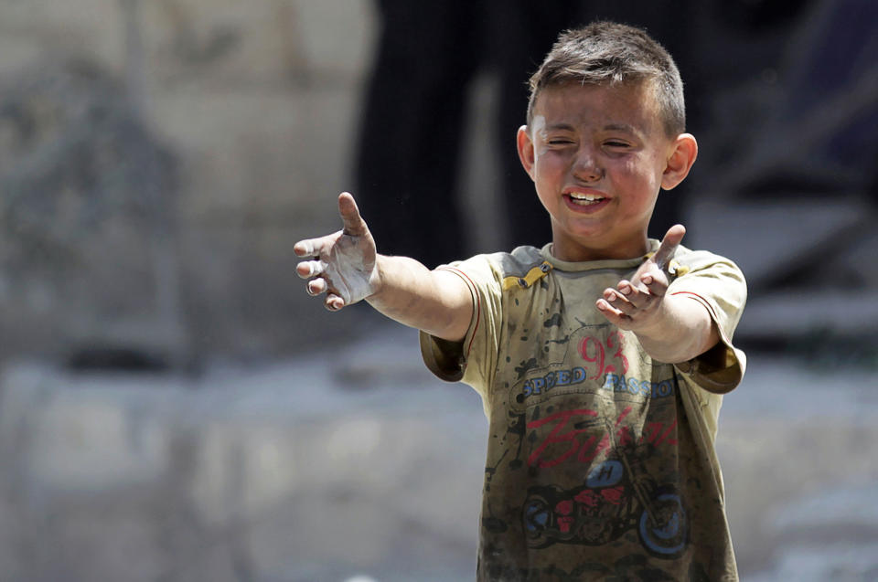 Syria’s children caught in the crossfire of civil war