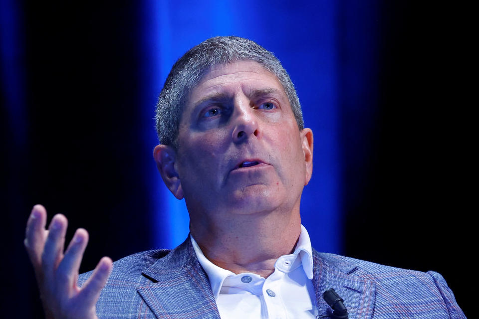 Jeff Shell, CEO of NBCUniversal, speaks during a conference at the Cannes Lions International Festival of Creativity in Cannes, France, June 22, 2022.    REUTERS/Eric Gaillard