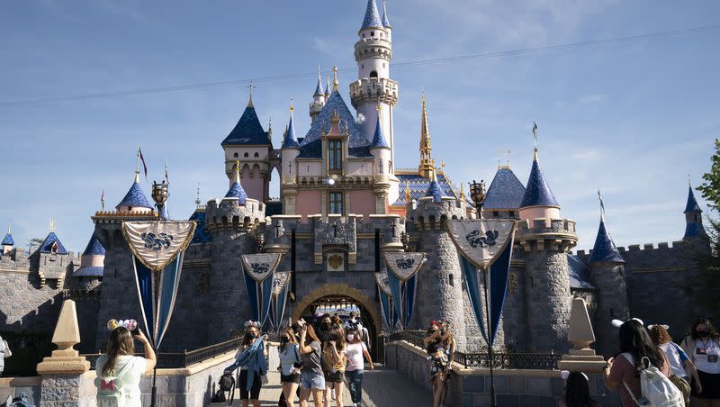 The Sleeping Beauty Castle is seen at Disneyland in Anaheim, Calif., in 2021. Disneyland recently announced its list of events and festivals for 2024.