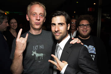 Mike White , Jason Schwartzman and  Jonah Hill at the Los Angeles premiere of Fox Searchlight's The Darjeeling Limited