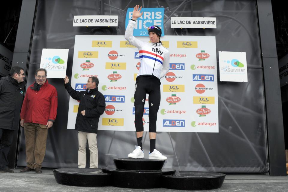 <b>Bradley Wiggins - <a href="http://uk.eurosport.yahoo.com/blogs/londonspy/olympic-countdown-cycling-080205618.html" data-ylk="slk:Road Cycling;elm:context_link;itc:0;sec:content-canvas;outcm:mb_qualified_link;_E:mb_qualified_link;ct:story;" class="link  yahoo-link">Road Cycling</a></b>