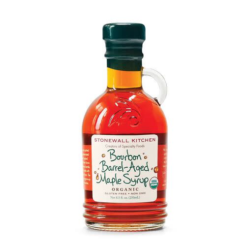 3) Organic Bourbon Barrel-Aged Maple Syrup