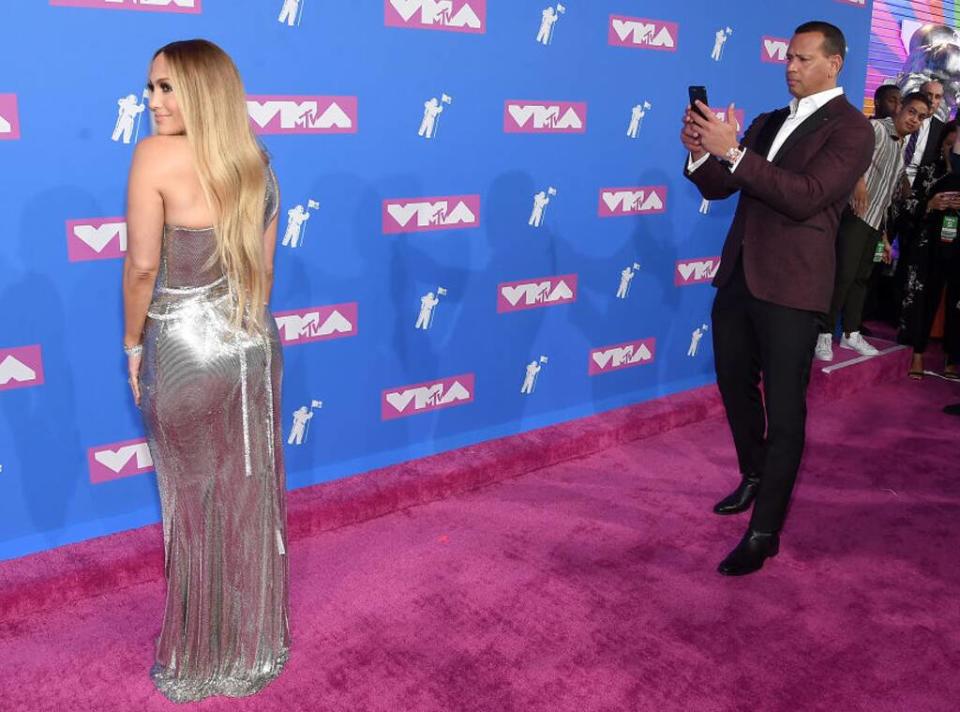 Alex Rodriguez, Jennifer Lopez, 2018 MTV Video Music Awards
