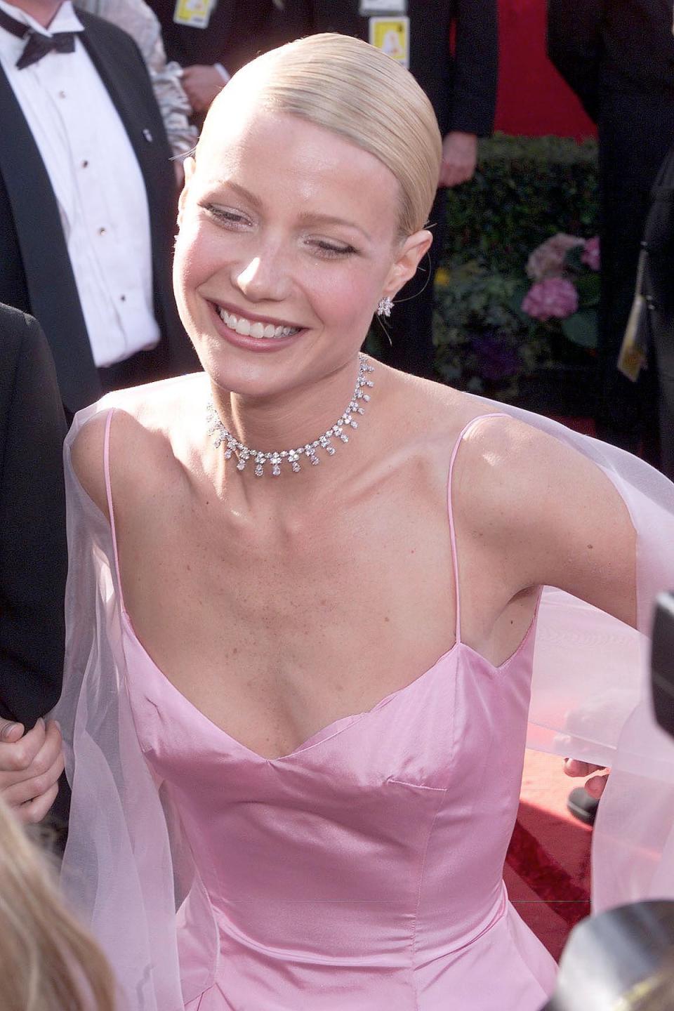 Paltrow at the 1999 Academy Awards, where she would go on to win Best Actress (Getty Images)