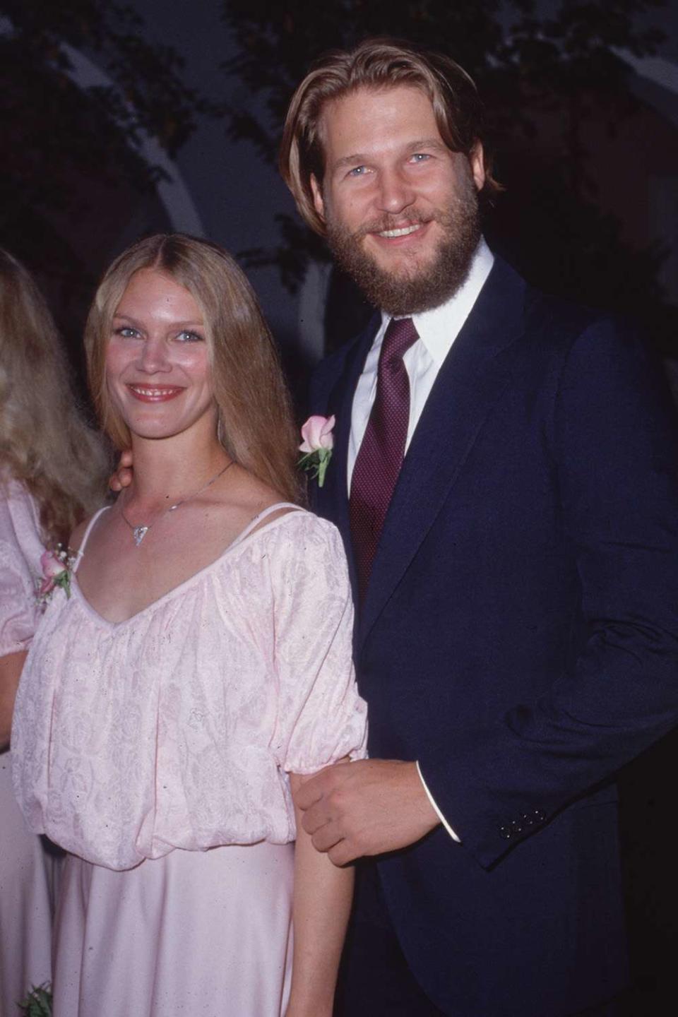 <p>The newlyweds made for a handsome couple at a formal event in 1978.</p>