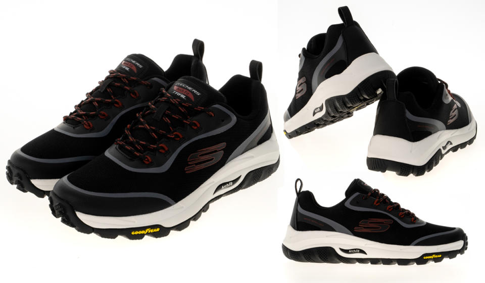 SKECHERS ARCH FIT SKIP TRACER hiking shoes original price NT$ 3,690, special price NT$ 3,090!  (Image source: Yahoo Shopping Center)