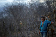 <p>Heleno Campos Ferreira, 65, smokes a cigarette near his house in Pocoes municipality in Monteiro, Paraiba state, Brazil, Feb. 12, 2017. (Photo: Ueslei Marcelino/Reuters) </p>