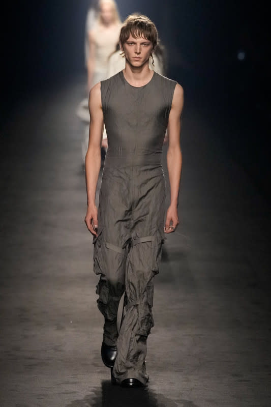 Stefano Gallici Makes Debut at Ann Demeulemeester for Spring 2024 -  Fashionista