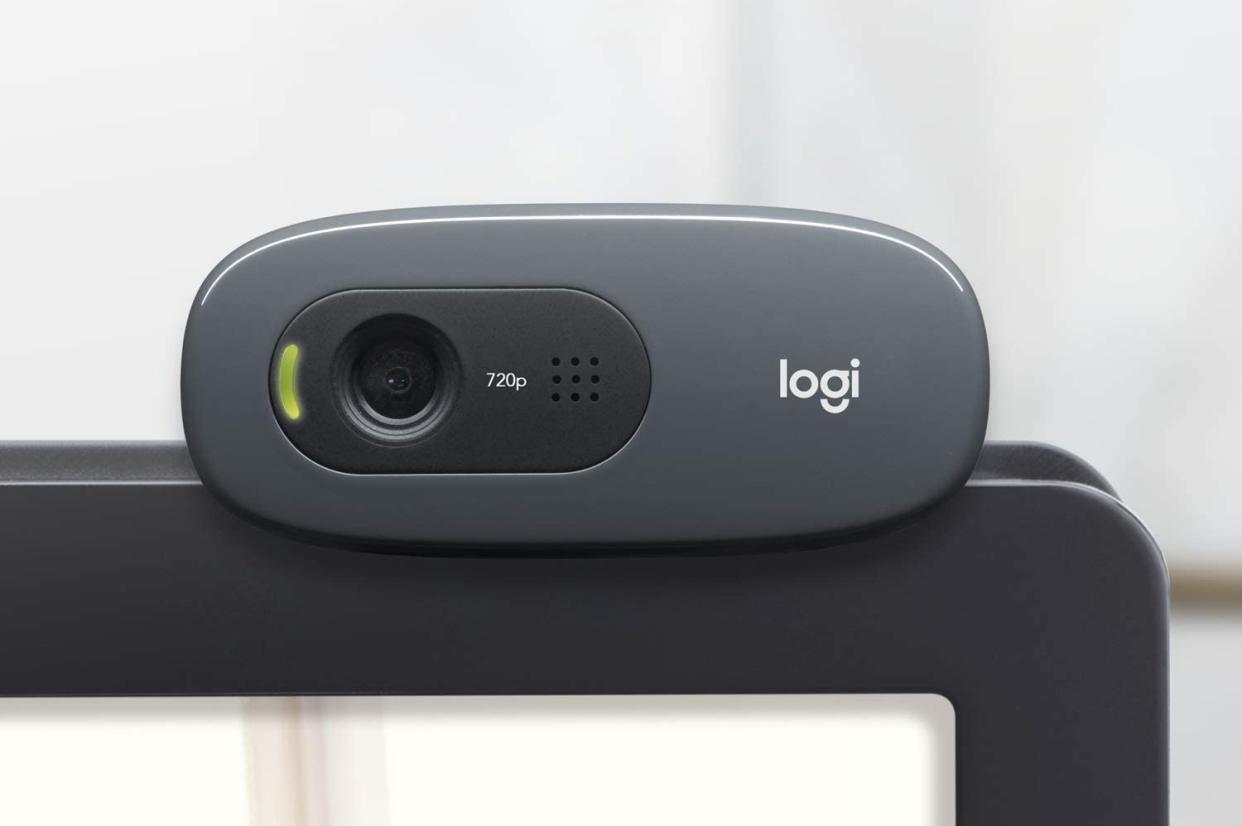 Over 8,800 shoppers gave this Logitech webcam perfect reviews. (Photo: Logitech)
