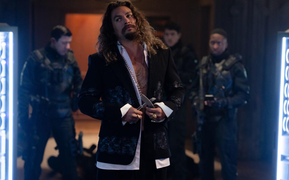 Jason Momoa verkörpert in "Fast & Furious 10" den exzentrischen Antagonisten Dante Reyes. (Bild: Universal Studios)